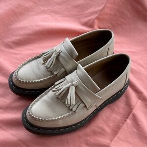 Dr. Martens Tan Leather Loafers